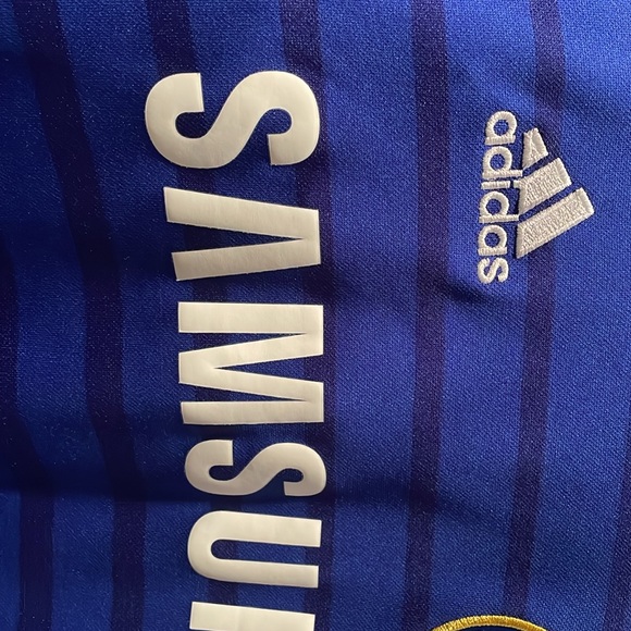 AUTHENTIC BOYS CHELSEA ADIDAS HOME JERSEY BRAND NEW NEVER WORN - Picture 5 of 6